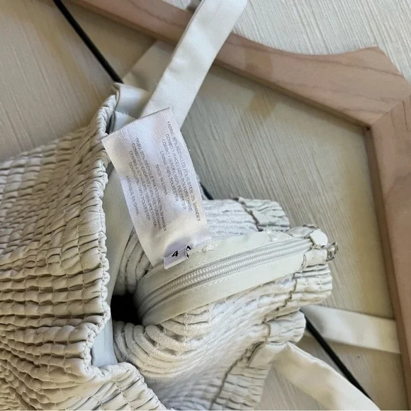 Proenza Schouler Dress - Women’s 4 White - Pleats Midi Faux Leather - Picture 7 of 11